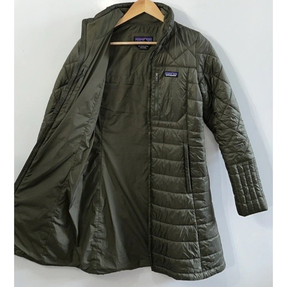 Patagonia Women's Radalie Full Zip Quilted Parka 27695 Sz XS Gorgeous